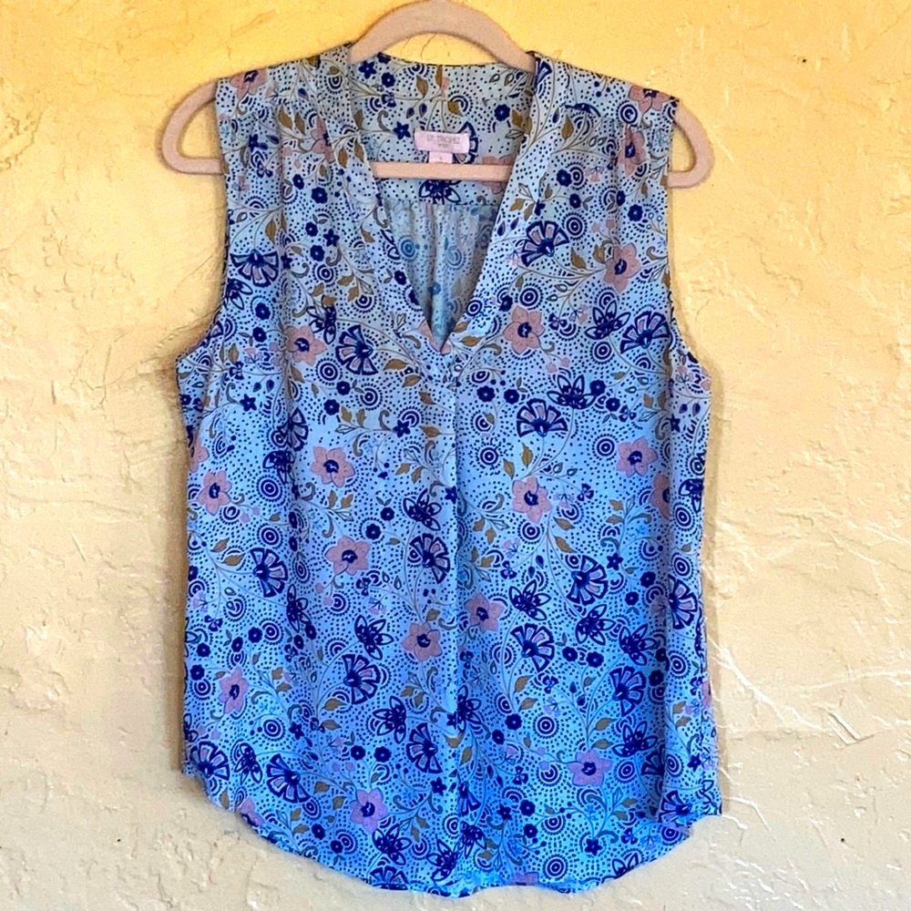 St. Tropez floral blouse